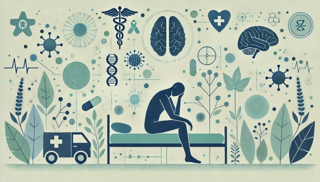 Graphic design of chronic fatigue and autoimmunity