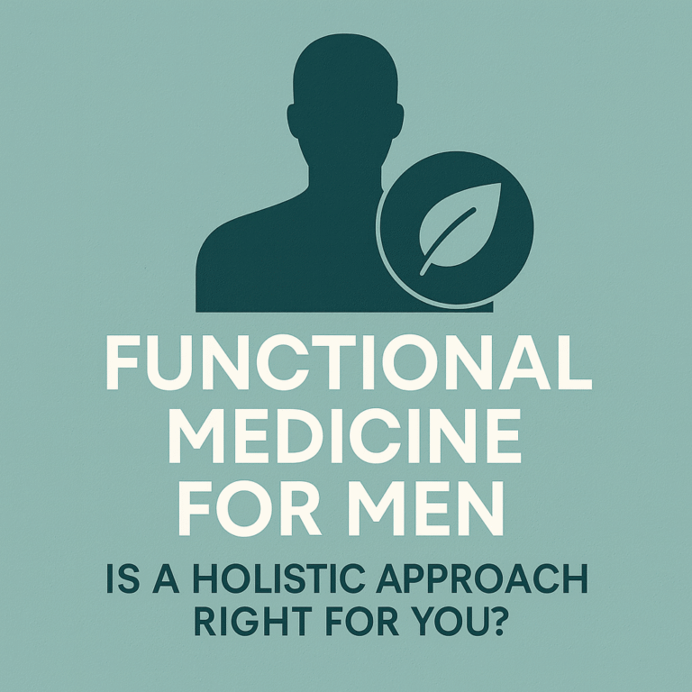 functional medicine for men graphic