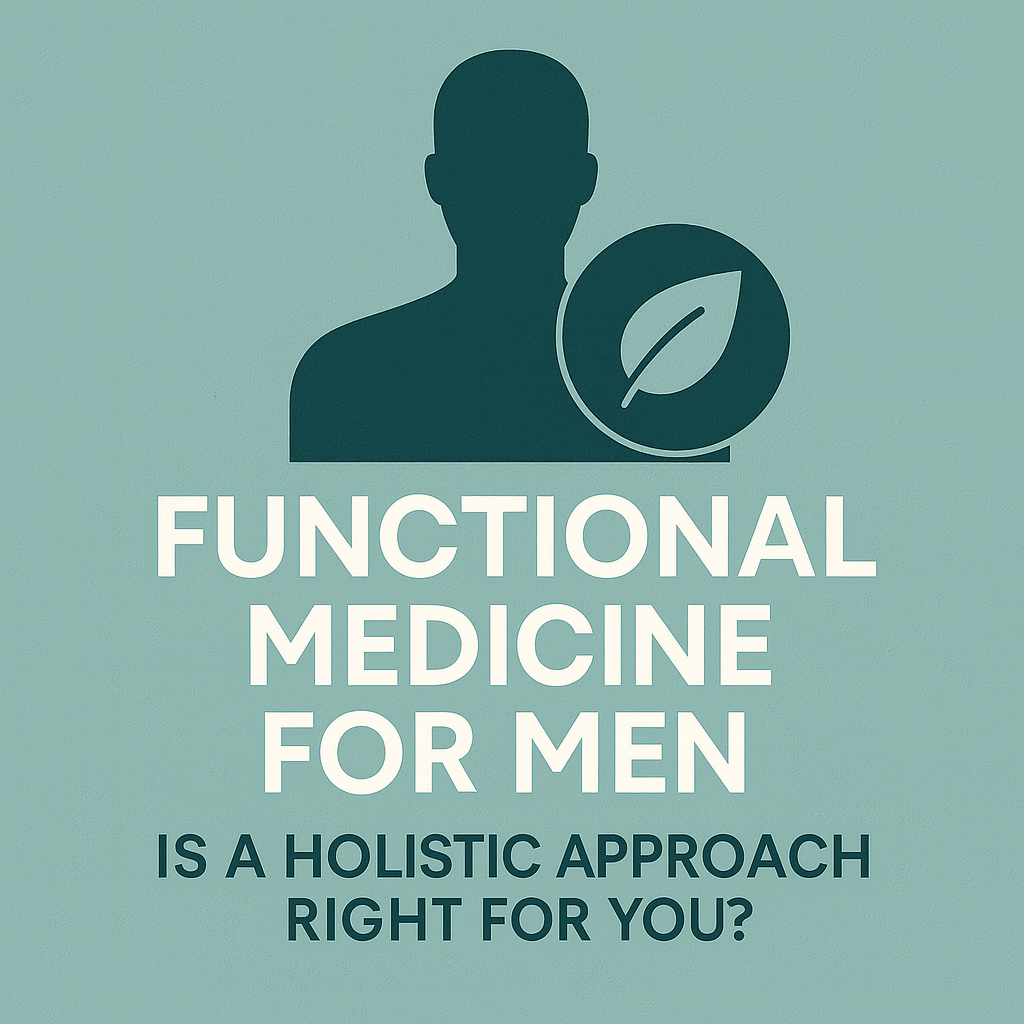 functional medicine for men graphic